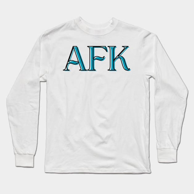 AFK Long Sleeve T-Shirt by STAVG